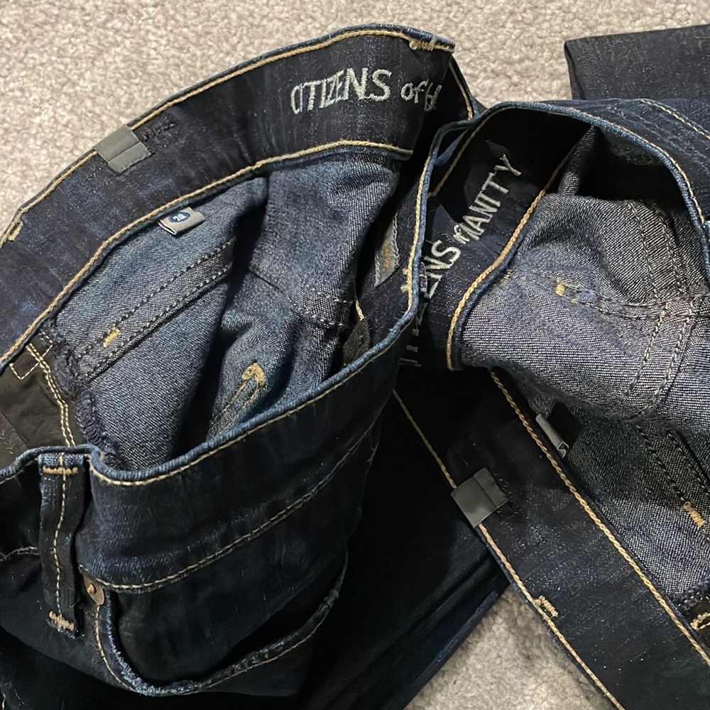 Citizens of Humanity low rise skinny denim jeans size 28